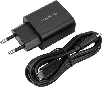 Зарядний пристрій Choetech USB Type-C, 25W, PD+PPS фото