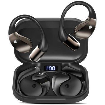 Bluetooth-навушники Conyat з відкритим вухом і дизайном гачка, тривалий час автономної роботи, чіткі виклики, легкі фото