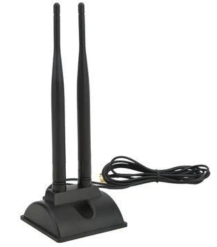 Настольная антенна Eightwood 2,4 ГГц 5 ГГц двухдиапазонная Wi-Fi-антенна, водопроводный роутер-отспот (hotspot)