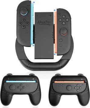 Накладка на контролери Joy-Con HEYSTOP для Nintendo Switch 2, комплект із 3 чохлів-тримачів для Joy-Con