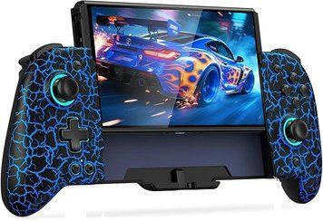 Контролер перемикача Gammeefy JC200 для Nintendo Switch/OLED, (без дрейфа, без мертвої зони) Хол-ефект джойстик бездротовий