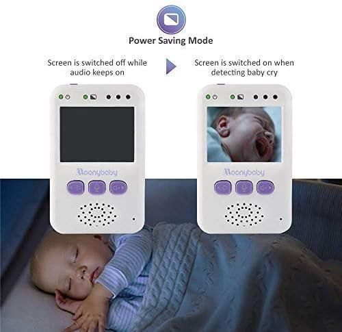 Moonybaby Value 100 Не WiFi радионяня, 1 камера и 2,4-дюймовый монитор, большой радиус действия, автоматическо фото