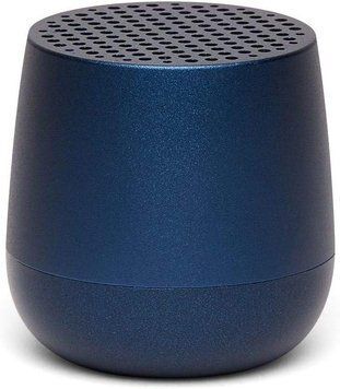 Портативний міні-динамік Lexon MINO+ Bluetooth з HD-звуком, що перезаряджається і з можливістю сполучення - темно-синій фото