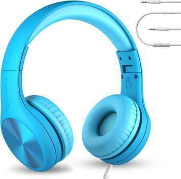 Дротові навушники LilGadgets Connect+ Pro для школи з мікрофоном, обмеженням гучності та шумозаглушенням, дротовими навушниками фото