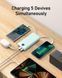 VEEKTOMX Зовнішня батарея 20000 мА&middot;год із вбудованими кабелями Power Bank USB C 2.4 A Швидке заряджання Портативний зарядний прист