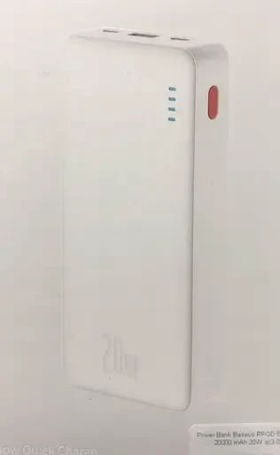 СТОК Зовнішній акумулятор Baseus Power Bank Fast Charging 20000mAh 20W (PPAP20K)