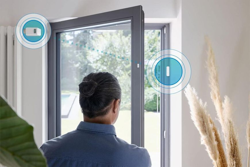 Інтелектуальний датчик для енергоефективного опалення Bosch Smart Home Door/Window Contact II, сумісний з Amazon Alexа фото