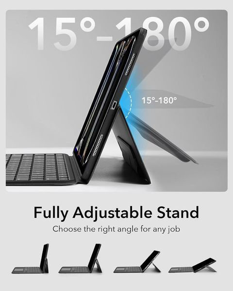 Чохол-клавіатура ESR з трекпадом для iPad Pro 11 дюймів (M5/M4, 2025/2024)