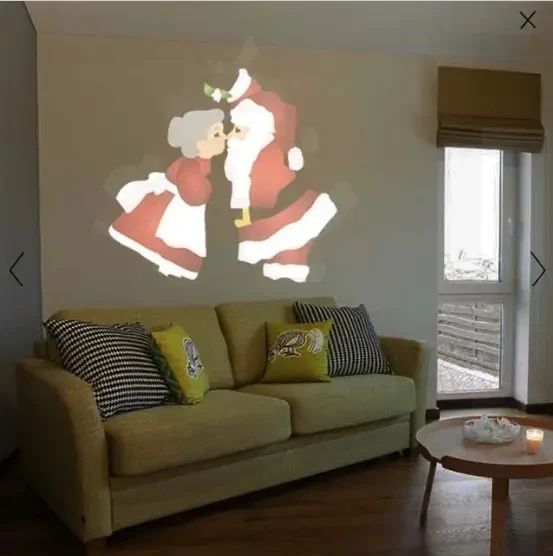 Лазерний проєктор Laser Projector Lamp 4 картриджа лазерна підсвічування для будинку фото