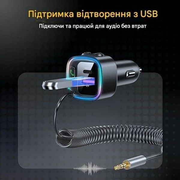 Автомобільний зарядний пристрій ITSALLWAYS AW-BT01 Black