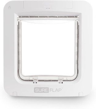 Дверцята для тварин Sure Petcare SureFlap з мікрочипом, сумісні з RFID-міткою на нашийнику та мікрочипом, керування