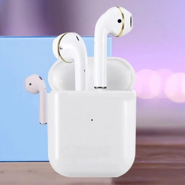Бездротові сенсорні bluetooth-навушники i17 з кейсом фото