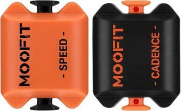 Датчик швидкості та каденсу велосипеда Moofit CS8, бездротовий датчик швидкості, відстані та каденсу Bluetooth та ANT+