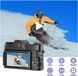 Цифрова камера 4K, 48 МП, камера для відеоблогерів, 60 кадрів/с, автофокус, 16-кратний зум, відеокамера, HD-камера (кольоровий об'