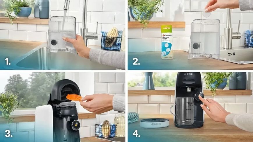 Кавоварка Bosch TAS164E Finesse Friendly капсульна (TAS164E) Белый