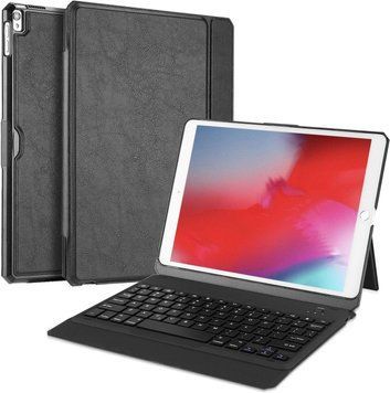 Чохол клавіатура ProCase для iPad Air 3 10.5 2019/iPad Pro 10.5 2017, знімна бездротова клавіатура з мног