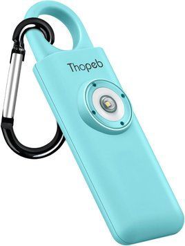 Thopeb - Оригинальная сигнализация личной безопасности для женщин Самозащиты - Сирена для ключей для ключей для пожилых людей