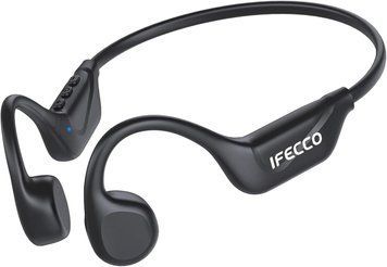 Навушники IFECCO з кістковим проведенням Bluetooth 5.4 &mdash; IPX5 Водонепроникні навушники з кістковою провідністю з мікрофоном фото