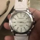 Білий годинник WoMaGe фото