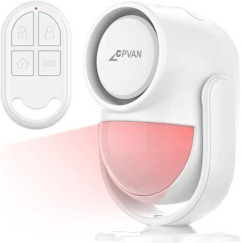CPVAN 125 дБ громкий датчик движения сигнализация с 328 футов пульта ДУ