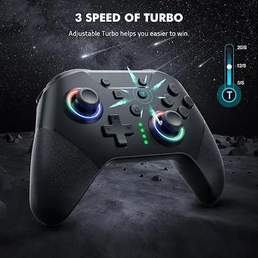 Бездротовий джойстик Echtpower Wireless Controller For NS/Lite/Oled SP5248LED Bluetooth контролер, Геймпад