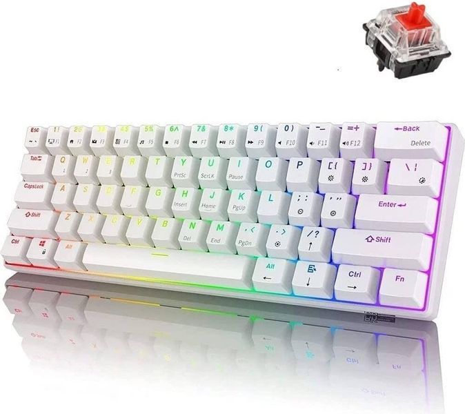 Red Dragon Rk61 Купити Клавіатура Royal Kludge RK61 Red Switch Gaming Keyboard ...