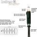 Hellum 577686 35 LED Гірлянда теплий білий 8,1 м / У приміщенні / Кабель живлення 2 x 1,5 м Зелений, 8,1 м (35 BS) 2964503297 фото 3