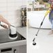 Акумуляторна щітка для прибирання 9в1, зі змінними насадками та USB, Cleaning Brush/Бездротова електрощітка