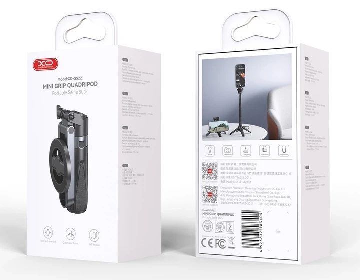 Трипод XO SS22 Bluetooth Black