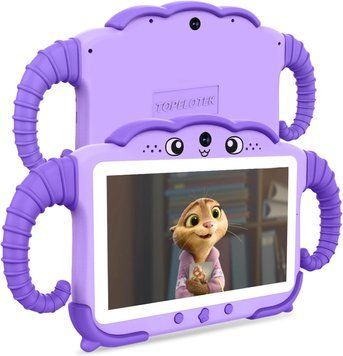 Дитячий планшет 7IN Планшет для дітей 3-7 Toddler Tablet, планшет для малюків Навчальний планшет Kids 32GB з навчальними іграми, G фото