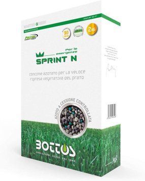 Bottos I Sprint N 2 кг &mdash; Професійне добриво тривалої дії, підходить для пізньої зими та літа