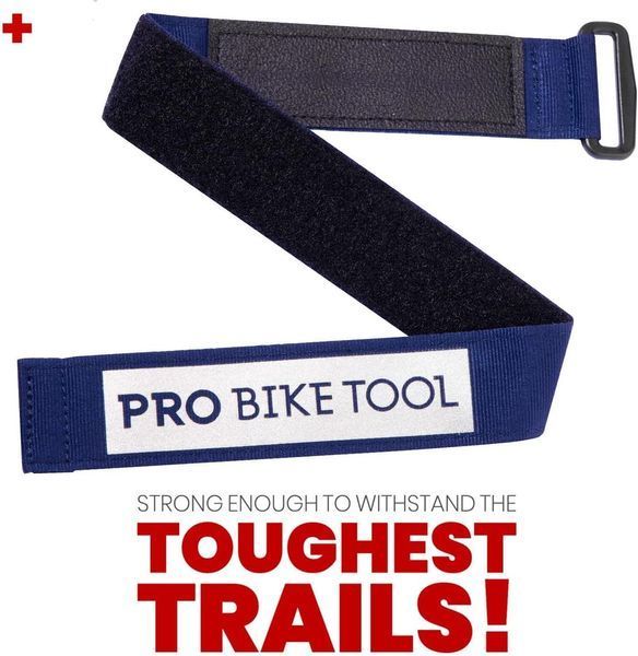PRO BIKE TOOL Рамный ремень для внутренней трубки и переноски инструмента - Для использования с горными фото