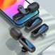 Микрофон беспроводной петличный для Android (Type-C) для iOS Iphone 15, 16 (Type-C) двойной в комплекте 2 шт для презентаций 2890222101 фото 3