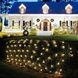 Gresonic 104 LED 1 м x 1,2 м Свет Сетчатая занавеска гирлянда Fairy Lights Теплый белый декоративный свет Для внутреннего 2807158809 фото 1