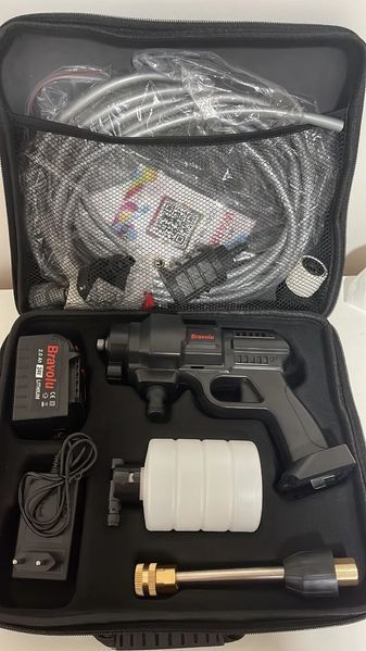 Мийка високого тиску з акумулятором, Bravolu MAX 430 PSI Hid фото