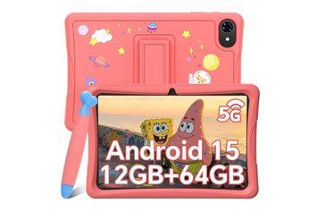 Планшет TABWEE K10 (10,1 дюйма, Android 15, 12 ГБ + 64 ГБ) із захисним чохлом і стилусом (Wi-Fi) фото