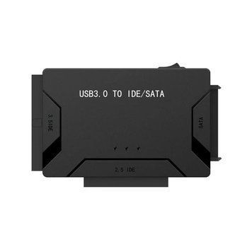 Адаптер перехідник USB3.0 &ndash; IDE/SATA для жорсткого диска SSD/HDD