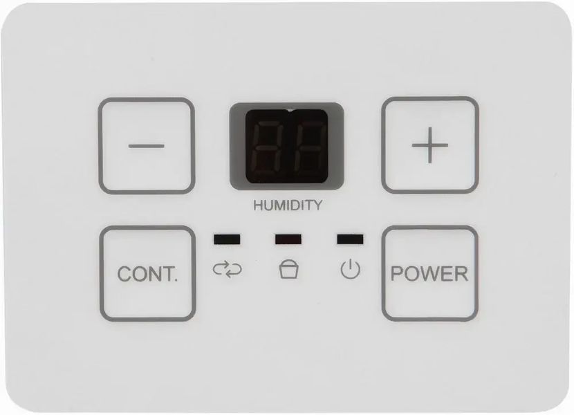 Осушувач повітря Comfee MDDN-10DEN7 340 Вт 10 л/добу для приміщень до 16 м&sup2; з LED дисплеєм та баком 2,1 л