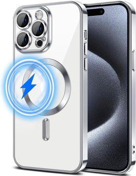 Прозорий магнітний чохол Keteen для iPhone 15 Pro з MagSafe, чохол для мобільного телефону для iPhone 15 Pro