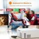 JEEMAK P200 Портативний 4K 1080P проектор з Wi-Fi Bluetooth відео та кіно для домашнього кінотеатру 2733029950 фото 7