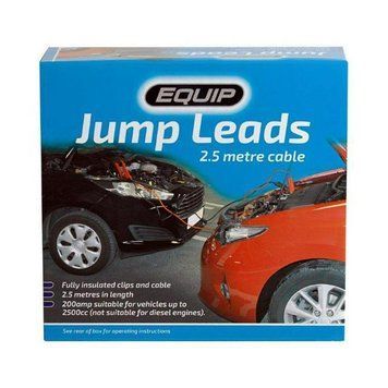 Провід для стрибків Equip 200 А 2,5 м фото